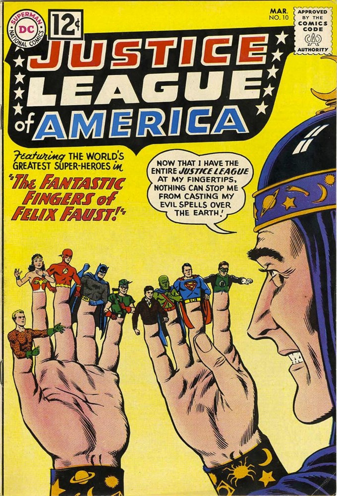 JUSTICE LEAGUE OF AMERICA #10