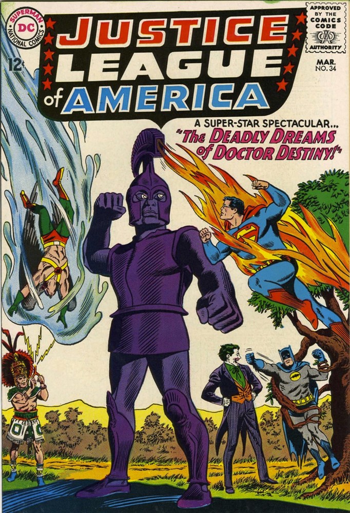 JUSTICE LEAGUE OF AMERICA #34
