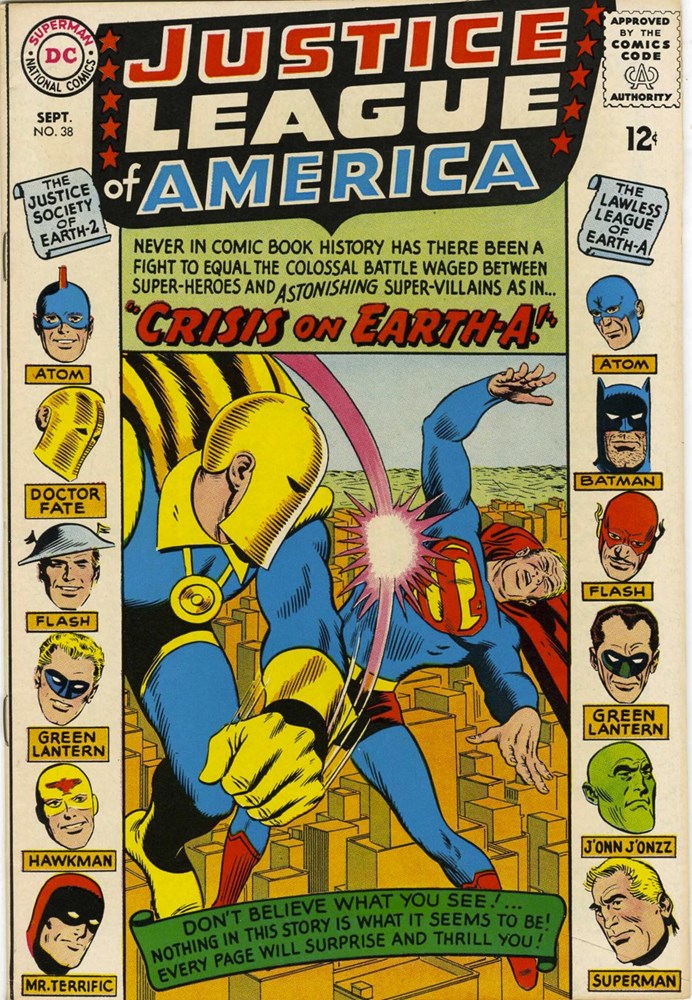 JUSTICE LEAGUE OF AMERICA #38