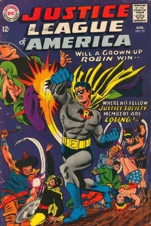 JUSTICE LEAGUE OF AMERICA #55