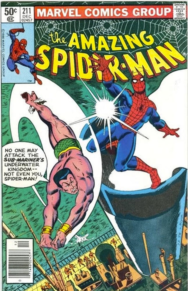THE AMAZING SPIDER-MAN #211B