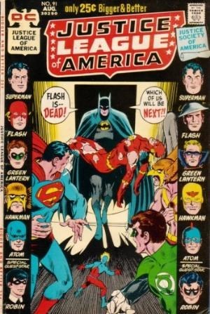 JUSTICE LEAGUE OF AMERICA #91