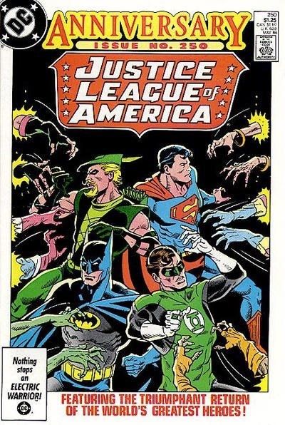 JUSTICE LEAGUE OF AMERICA #250