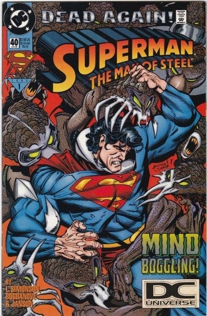 SUPERMAN: THE MAN OF STEEL #40-DCU