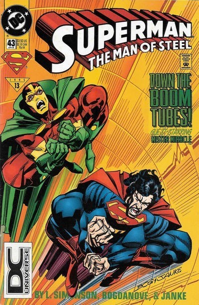 SUPERMAN: THE MAN OF STEEL #43-DCU