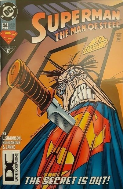 SUPERMAN: THE MAN OF STEEL #44-DCU