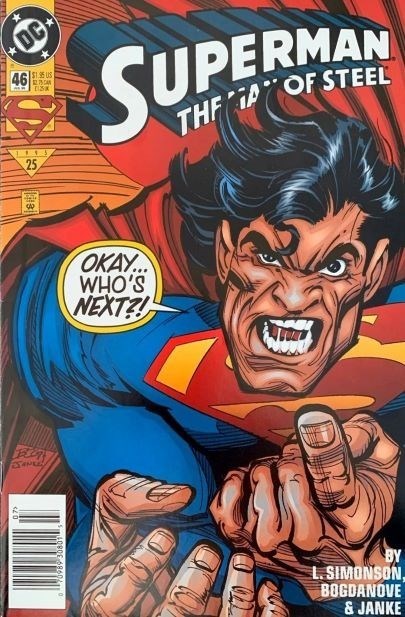 SUPERMAN: THE MAN OF STEEL #46B