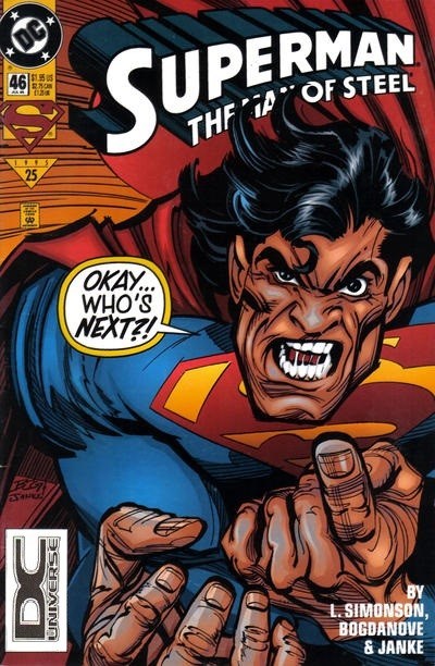 SUPERMAN: THE MAN OF STEEL #46-DCU