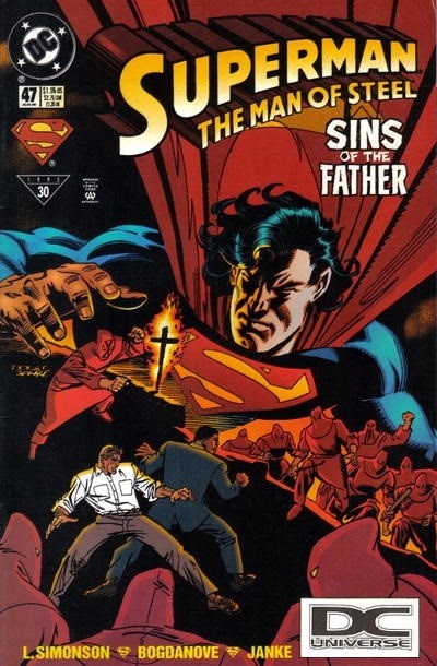 SUPERMAN: THE MAN OF STEEL #47-DCU