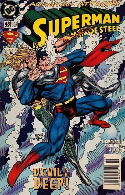 SUPERMAN: THE MAN OF STEEL #48B