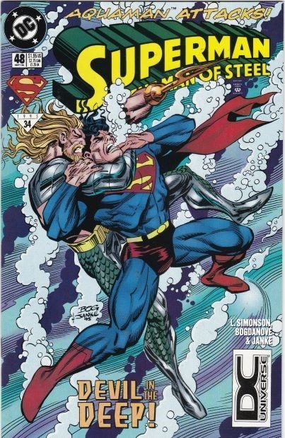 SUPERMAN: THE MAN OF STEEL #48-DCU