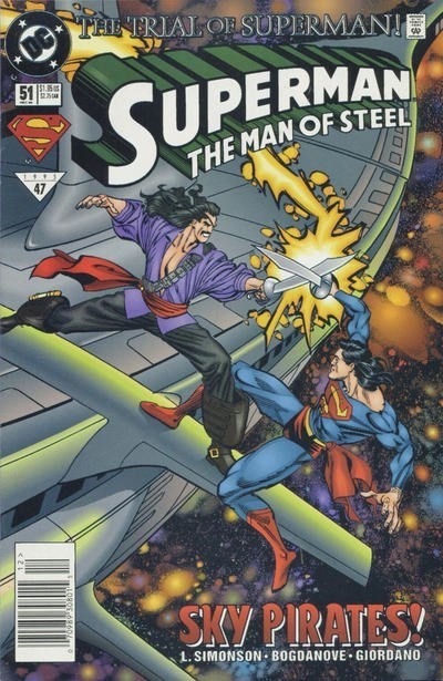 SUPERMAN: THE MAN OF STEEL #51B