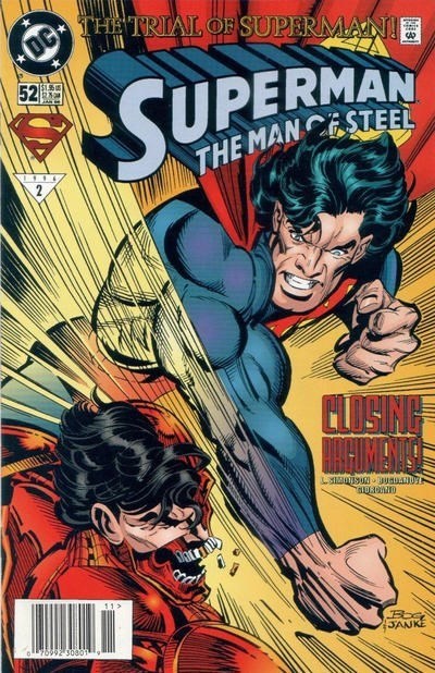 SUPERMAN: THE MAN OF STEEL #52B