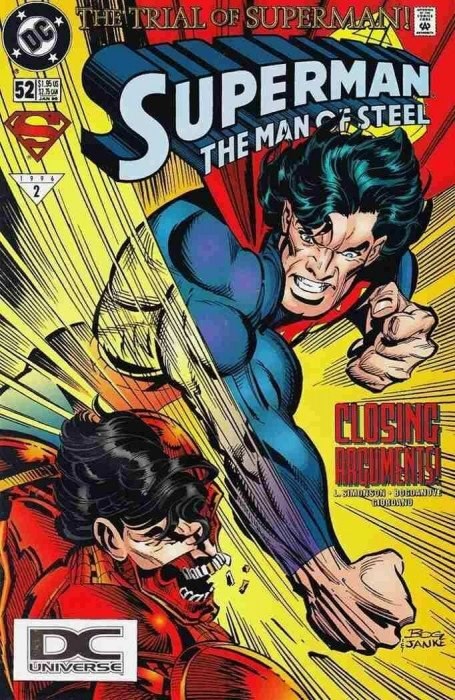 SUPERMAN: THE MAN OF STEEL #52-DCU