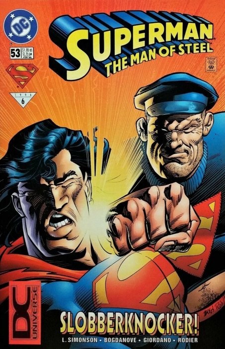 SUPERMAN: THE MAN OF STEEL #53-DCU