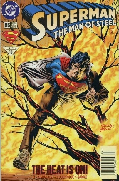 SUPERMAN: THE MAN OF STEEL #55B