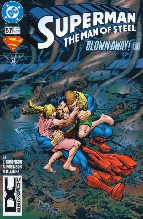 SUPERMAN: THE MAN OF STEEL #57-DCU
