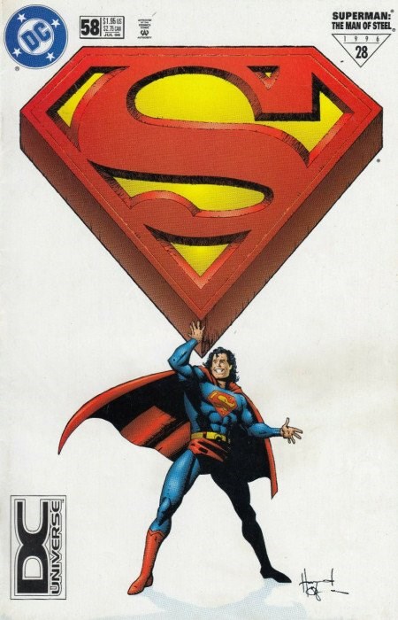 SUPERMAN: THE MAN OF STEEL #58-DCU
