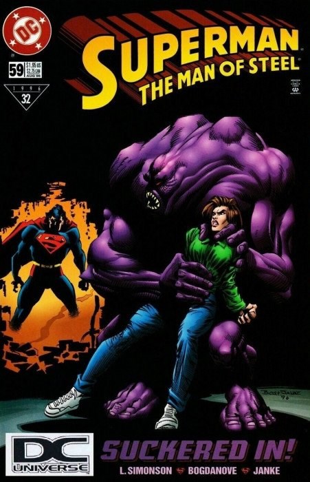 SUPERMAN: THE MAN OF STEEL #59-DCU