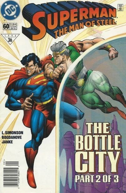 SUPERMAN: THE MAN OF STEEL #60B