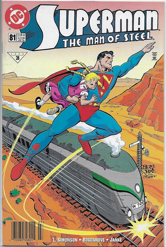 SUPERMAN: THE MAN OF STEEL #81B