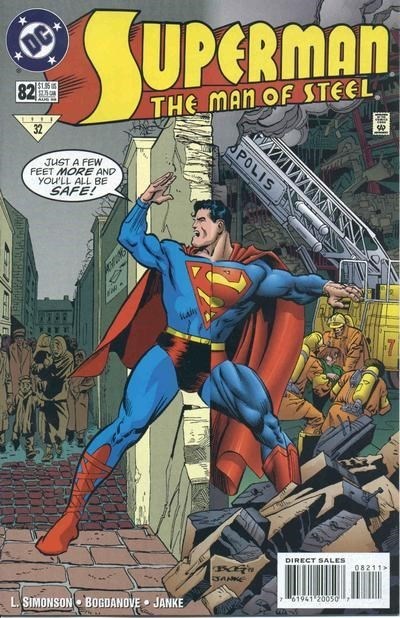SUPERMAN: THE MAN OF STEEL #82