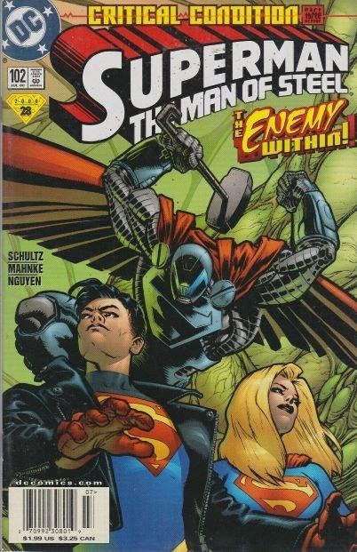 SUPERMAN: THE MAN OF STEEL #102B