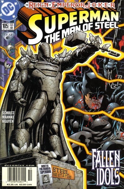 SUPERMAN: THE MAN OF STEEL #105B