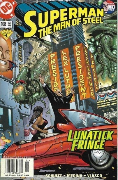 SUPERMAN: THE MAN OF STEEL #108B