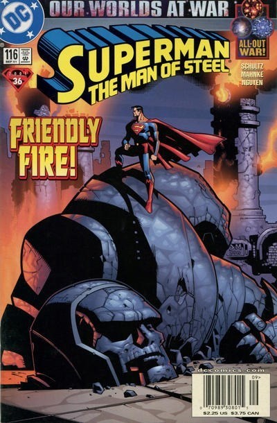 SUPERMAN: THE MAN OF STEEL #116B
