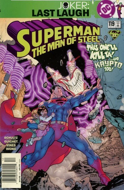 SUPERMAN: THE MAN OF STEEL #119B