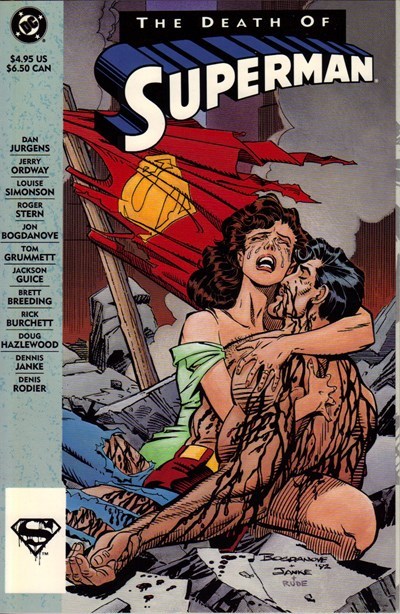 THE DEATH OF SUPERMAN #1-2nd