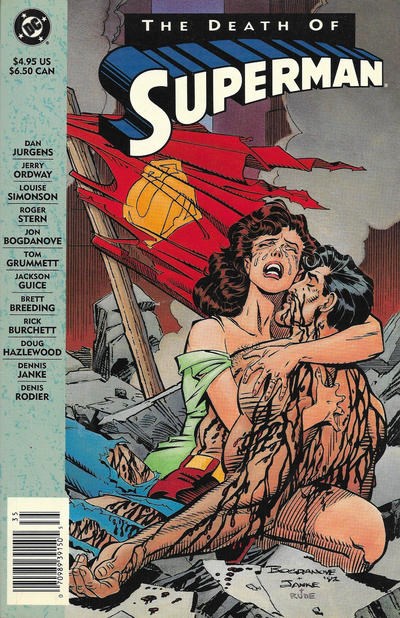 THE DEATH OF SUPERMAN #1-2nd-B