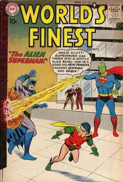 WORLD'S FINEST COMICS #105