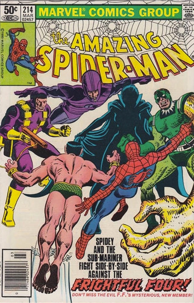 THE AMAZING SPIDER-MAN #214B