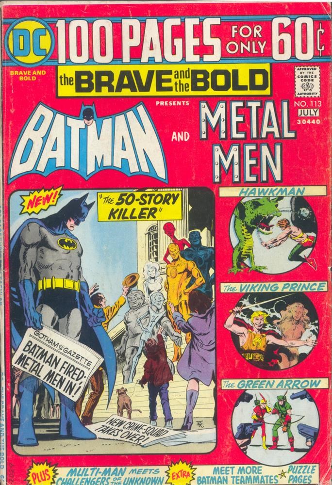 THE BRAVE AND THE BOLD #113