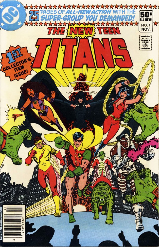 NEW TEEN TITANS #1B