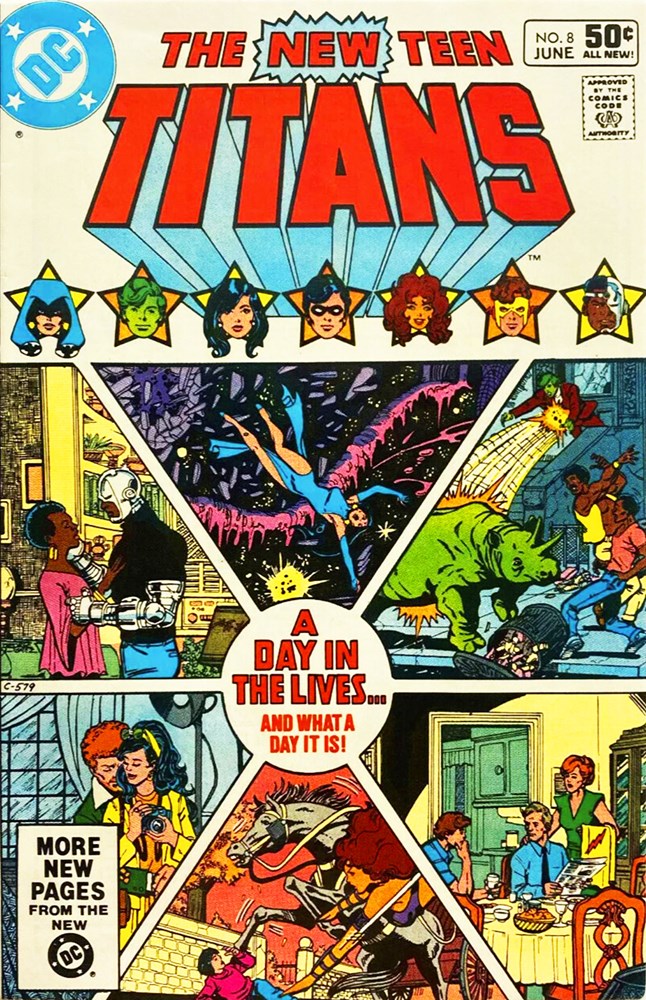 NEW TEEN TITANS #8