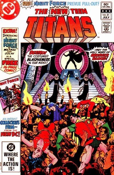 NEW TEEN TITANS #21