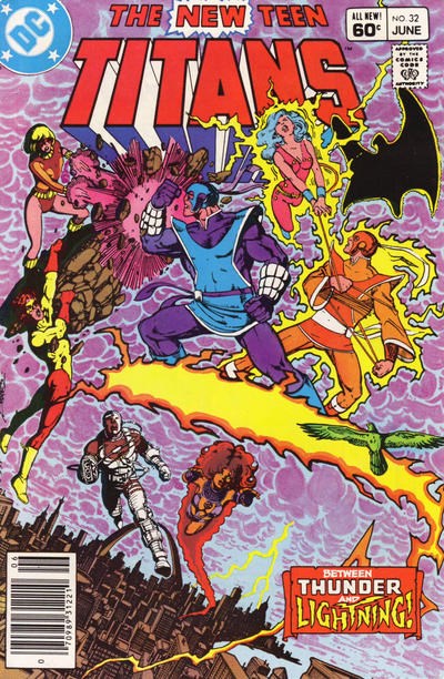 NEW TEEN TITANS #32B