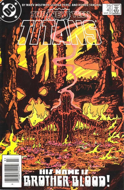 NEW TEEN TITANS #40B