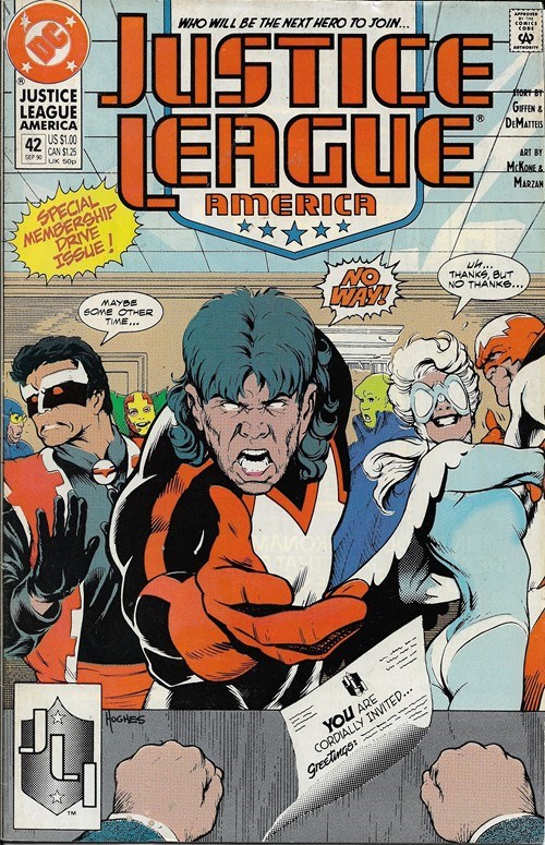 JUSTICE LEAGUE AMERICA #42