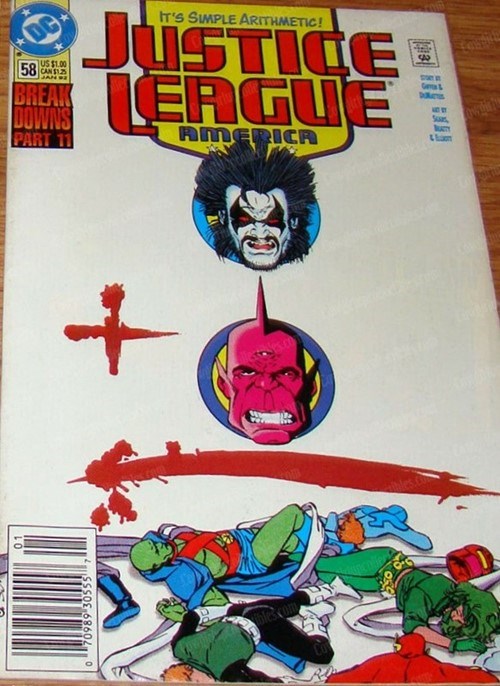 JUSTICE LEAGUE AMERICA #58B