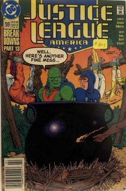 JUSTICE LEAGUE AMERICA #59B