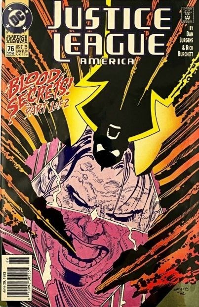JUSTICE LEAGUE AMERICA #76B