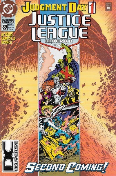 JUSTICE LEAGUE AMERICA #89-DCU