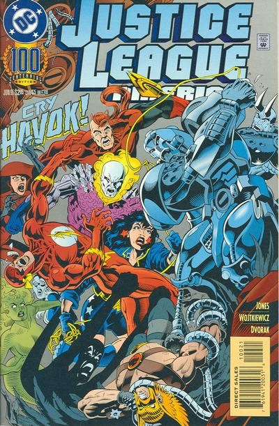 JUSTICE LEAGUE AMERICA #100
