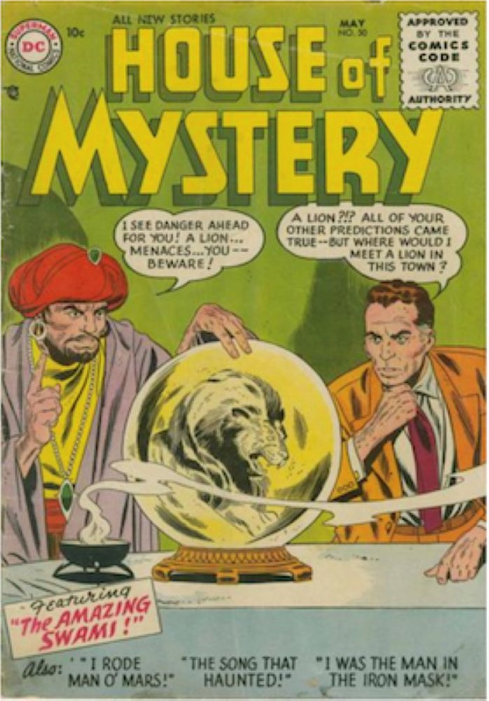 HOUSE OF MYSTERY #50