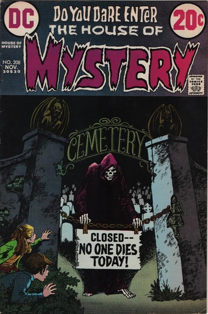 HOUSE OF MYSTERY #208