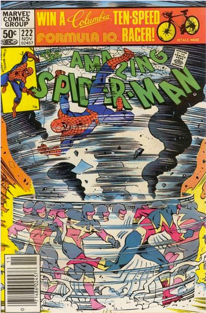 THE AMAZING SPIDER-MAN #222-MJ